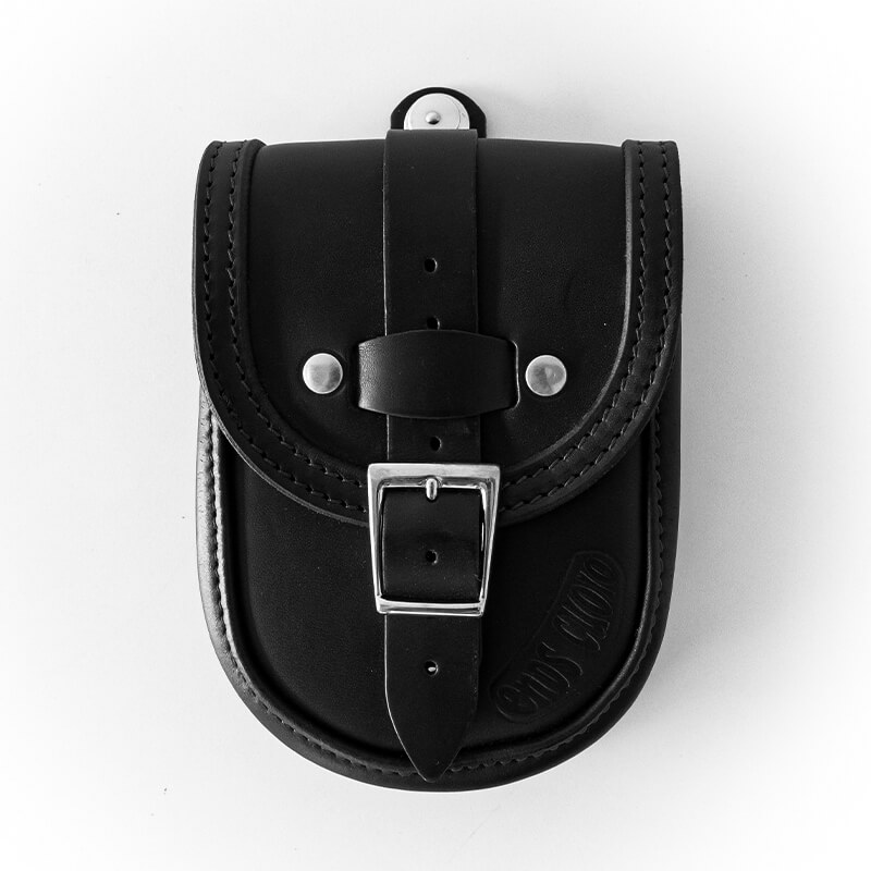 Borsa in cuoio da serbatoio per moto sganciabile - Smart Bag Ends Cuoio