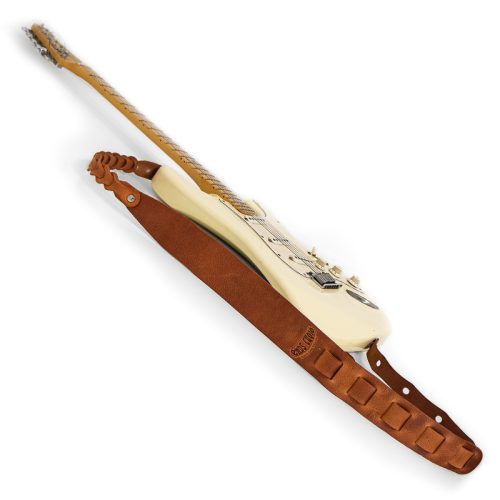 2 still life con chitarra - ends cuoio plus guitars tracolla marrone 2