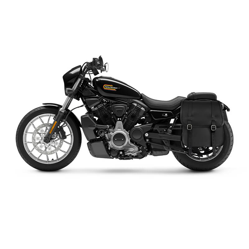 Twist motorcycle leather saddlebag for harley davidson sportster nightster rh975 - ends cuoio ctn Twist motorcycle leather saddlebag for harley davidson sportster nightster rh975 - ends cuoio ctn