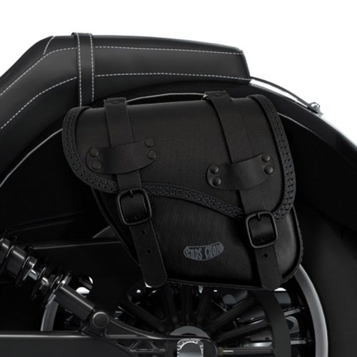 Rev Tomahawk Piggyback Borsa in cuoio per moto Indian Scout - Ends Cuoio ctn