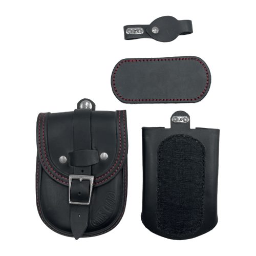 borsetta in cuoio per moto harley davidson low rider - endscuoio outlet d 102 ctr