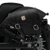 Tomahawk Piggyback leather left side saddlebag with lock for indian Sport Cief 2023-2024 Tomahawk Piggyback leather left side saddlebag with lock for indian Sport Cief 2023-2024