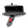 Bob Special borsa in cuoio su Harley Softail Blackline - aperta Bob Special borsa in cuoio su Harley Softail Blackline - aperta