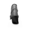 Bob Special borsa in cuoio su Harley Softail Blackline - laterale 1 Bob Special borsa in cuoio su Harley Softail Blackline - laterale 1