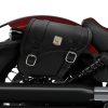 Tomahawk Piggyback leather right side saddlebag with lock for Indian Scout Bobber Twenty 2019-2024 Tomahawk Piggyback leather right side saddlebag with lock for Indian Scout Bobber Twenty 2019-2024
