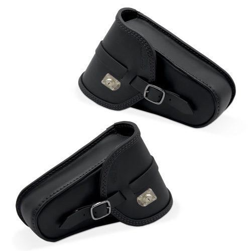 Trap a pair of leather saddlebags with lock for Harley-Davidson Sport Nightster RH975