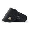 Trap left side leather saddlebag with lock for Harley Sport Nightster RH975 - front