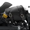 Tomahawk Piggyback leather left side saddlebag for Indian 101 Scout 2025 Tomahawk Piggyback leather left side saddlebag for Indian 101 Scout 2025